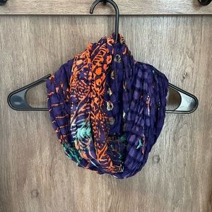Urban Outfitters Printed Infinity Scarf